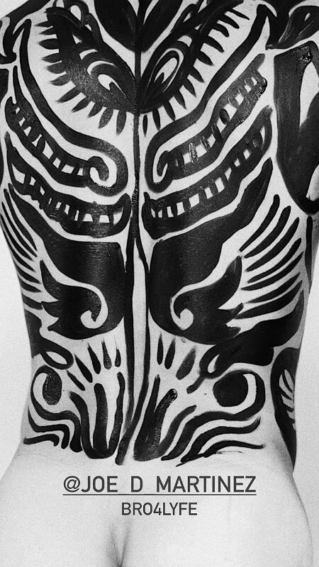 Body Paint Warrior (2)