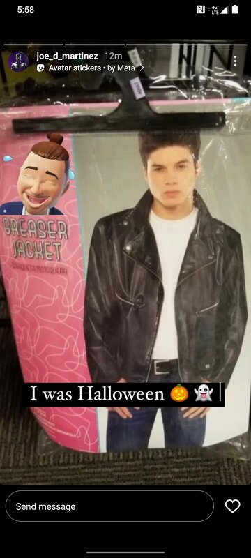 Joe D Martinez Halloween Costume Model